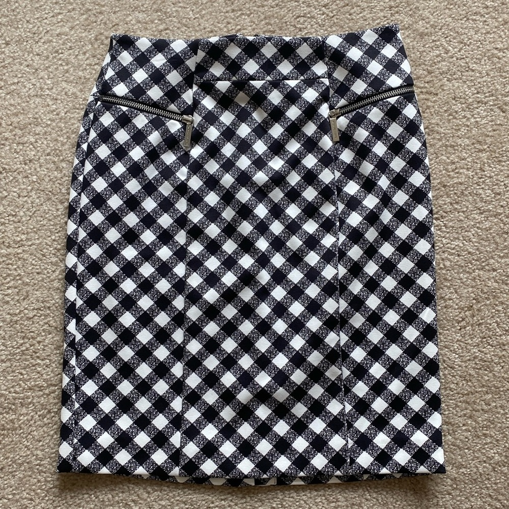Michael Kors-White and black skirt